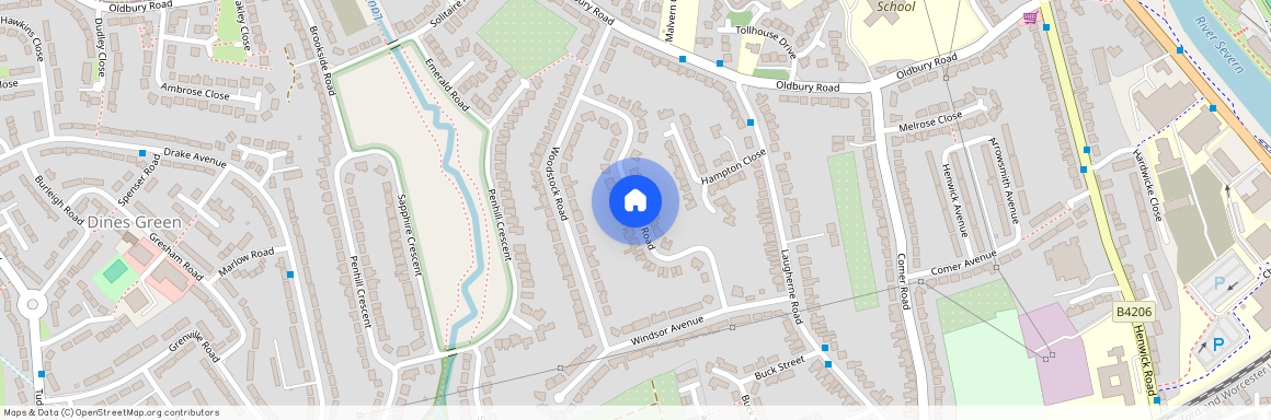 Blenheim Road, St Johns, Worcester, WR2