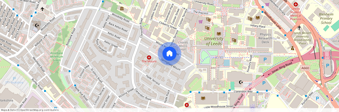 Apt 6, 8 Springfield Mount, 8 Springfield Mount LS2