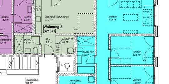 Vivre comme dans une maison mitoyenne - spacieux appartement de 5,5 pièces - Foto 3