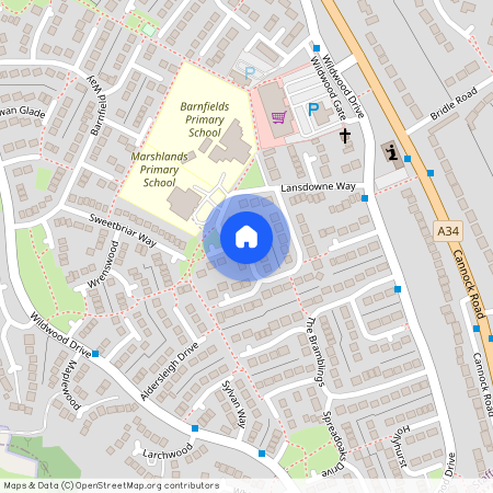 Woodleyes Crescent, Stafford, Staffordshire, ST17