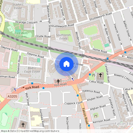 Viaduct Gardens, Embassy Building, Battersea