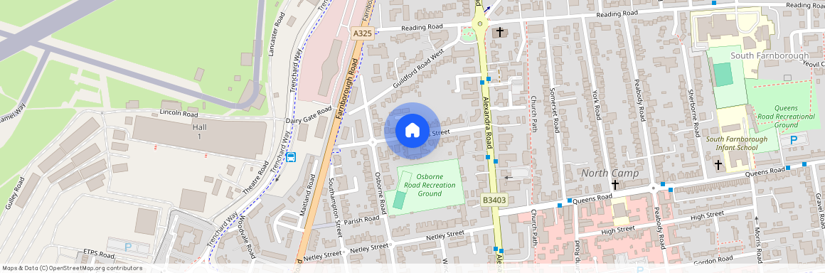 Cross Street, Farnborough, Hampshire, GU14