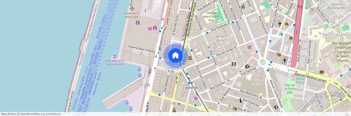 Location Appartement, Marseille 2ème La Joliette