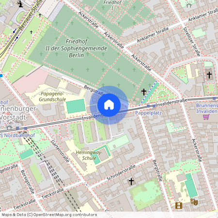 Invalidenstraße7, 10115 Berlin - Mitte