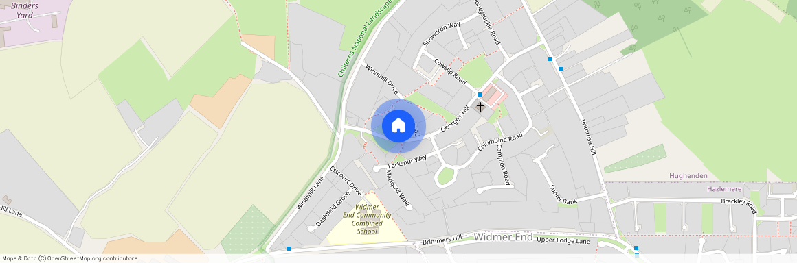 Georges Hill, High Wycombe, HP15