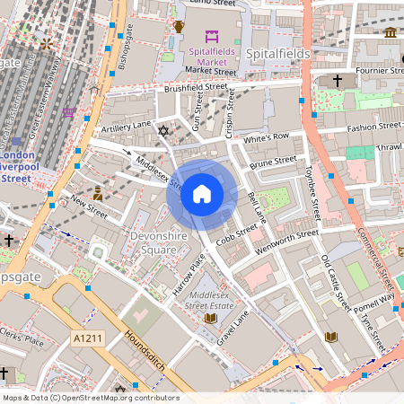 Strype Street, Spitalfields, E1