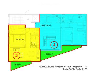 nuovo app. 3.5 loc. grande (110m2) più terrazza cop. (16m2) - Foto 2