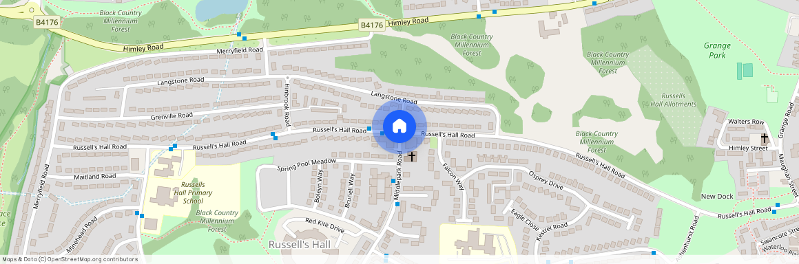 Middlepark Road, Russells Hall, Dudley, DY1