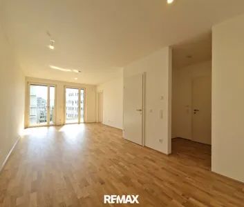Erstbezug neben Alter Donau und U1 Kagran! Hochwertige 2-Zimmer-Wohnung mit Balkon - Foto 1