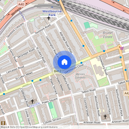 Westbourne Park Road, Notting Hill, London, W11