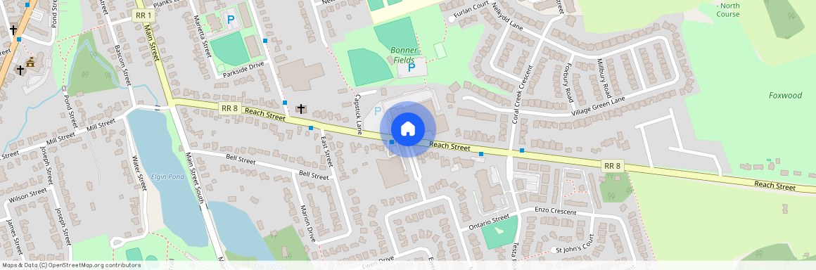 google map, Uxbridge, Uxbridge, Durham, L9P 1L3