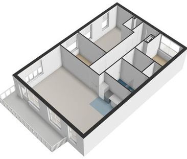 Te huur: Appartement Prinses Carolinalaan in Leidschendam - Foto 2