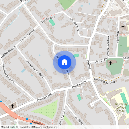 Chesterford Gardens, Hampstead, London