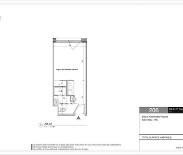 Location Appartement 1 pièce 20m² LYON 7ème - Photo 2