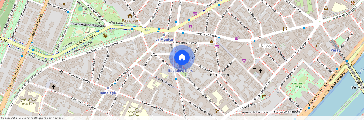 48 Rue Singer, 75016 Paris, France
