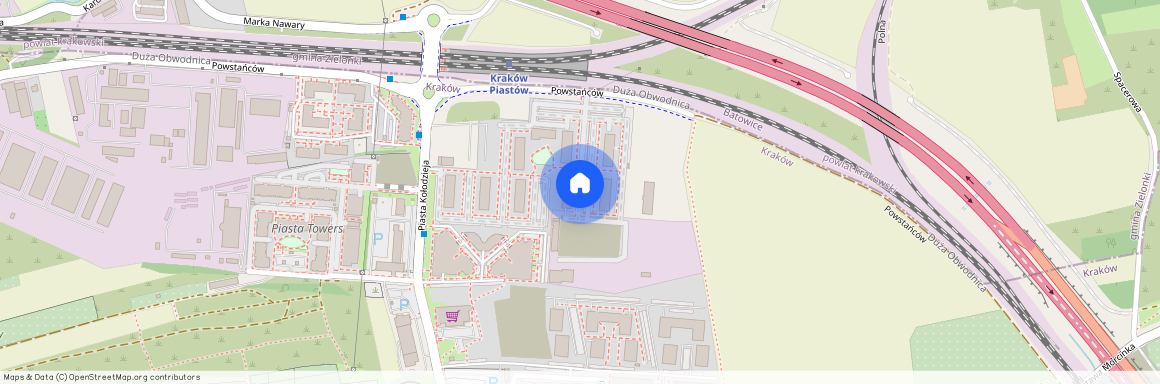 ul. Powstańców, Mistrzejowice, Mistrzejowice, Kraków, małopolskie