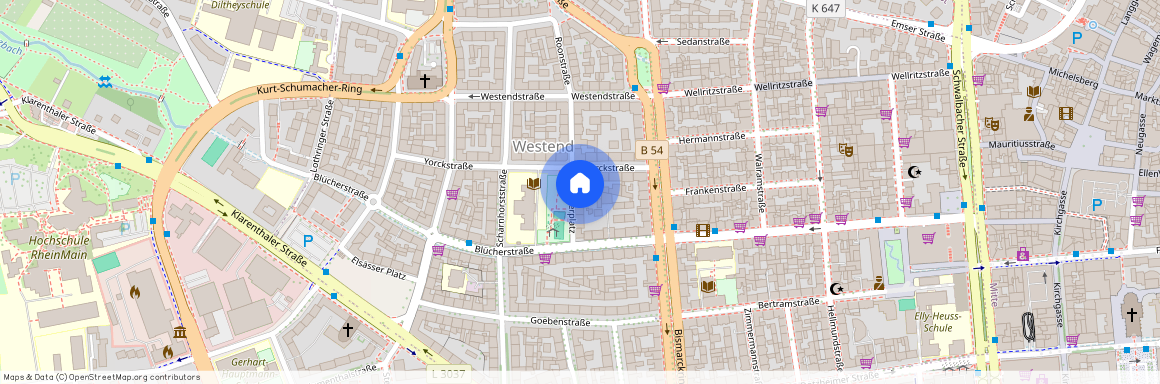 Blücherplatz 5, 65195, Wiesbaden Ot Westend