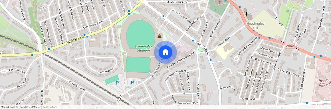 BILLS INCLUDED - The Pavilion, Headingley, Leeds, LS6