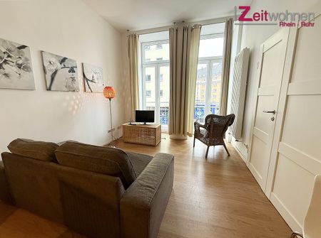 Citywohnung: Modern möbliert mit französischem Ballkon in der Südstadt - Photo 4
