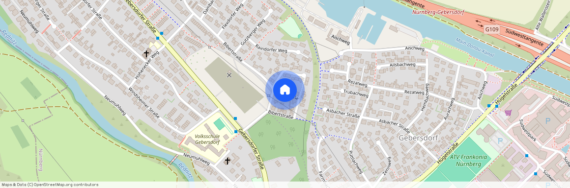 90449 Nürnberg (Mittelfr) - Gebersdorf