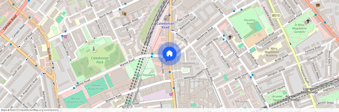 Mackenzie Road, Caledonian Road N7