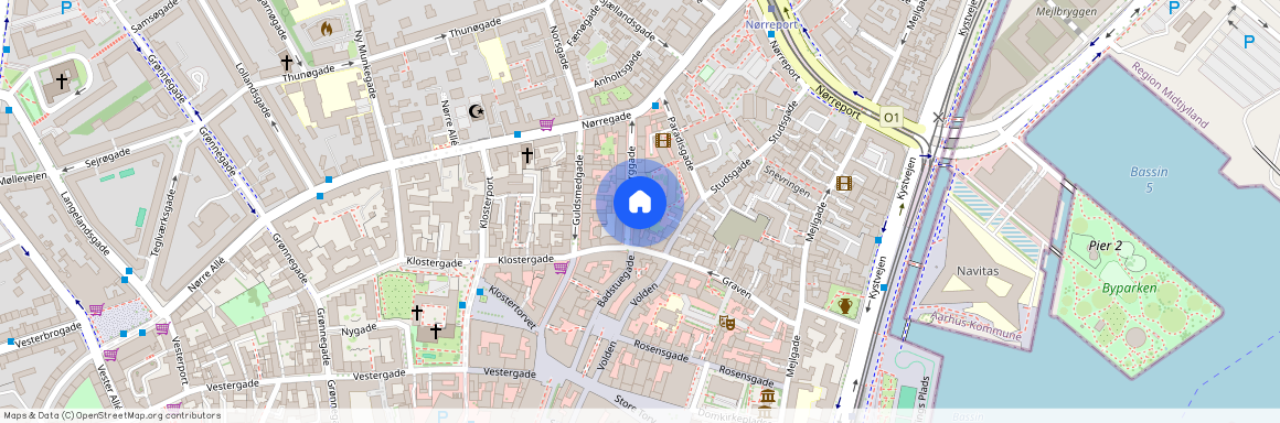 Borggade 4B, 3. th., 8000 Aarhus C