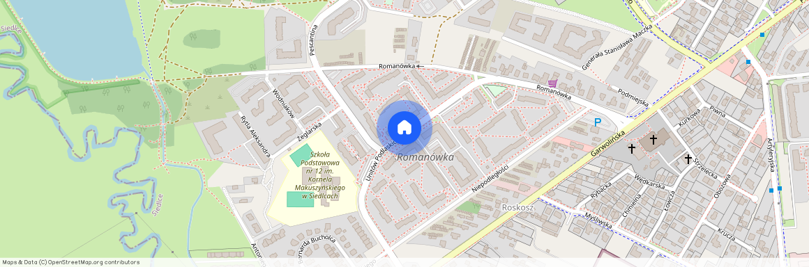 ul. Unitów Podlaskich, Siedlce, mazowieckie