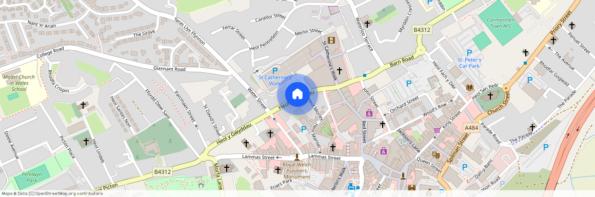 St Catherine Street, Carmarthen, Carmarthenshire