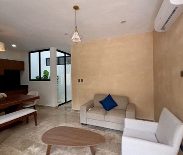 Renta departamento amueblado en planta baja en LUER Temozon con ame... - Photo 2
