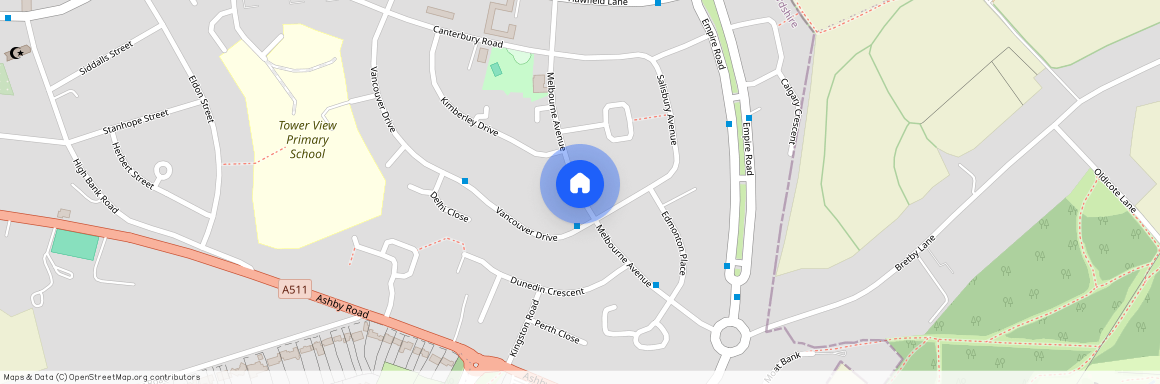 Melbourne Avenue, Burton-On-Trent, DE15