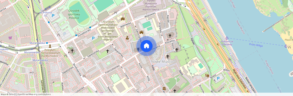 ul. Zakroczymska, Nowe Miasto, Śródmieście, Warszawa, mazowieckie