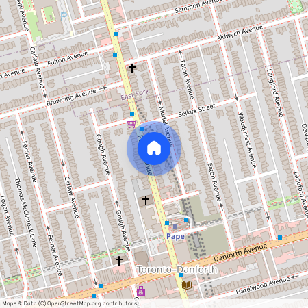 793 Pape Avenue, Toronto