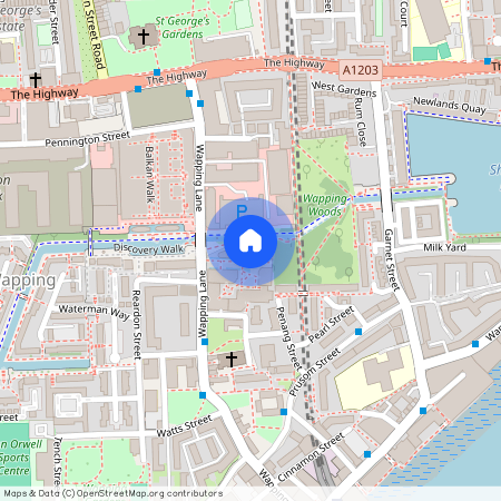 Cobblestone Square, Wapping, E1W