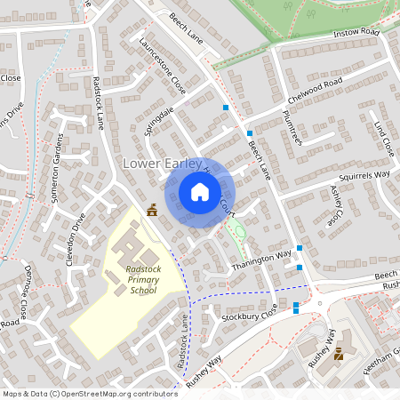 Kingsdown Close, Earley, Reading