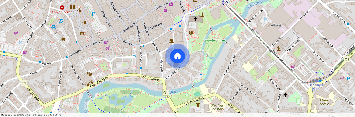 Munkemøllestræde 20, 2. 5, 5000, Odense C