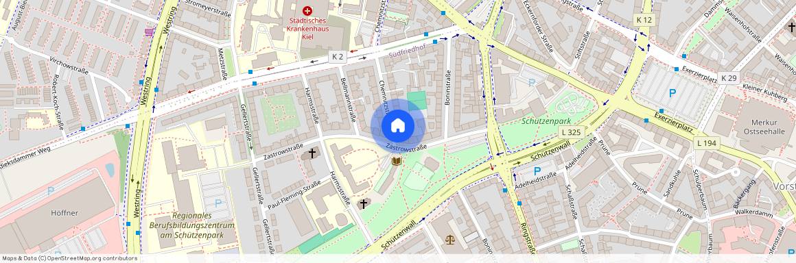 Chemnitzstr. 4, 24114 Kiel OT Südfriedhof