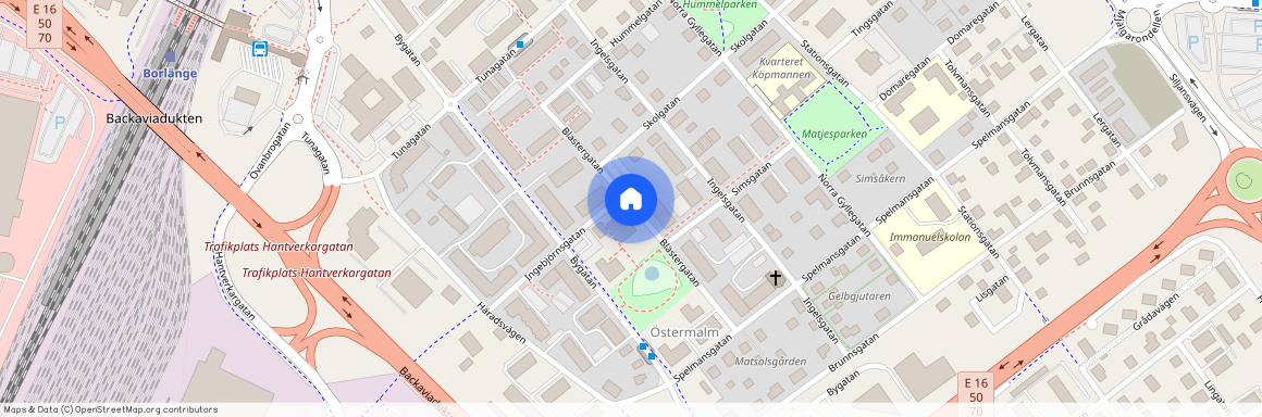 Blästergatan, Borlänge