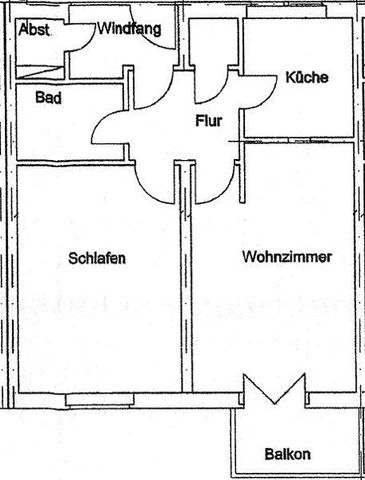 2-Zimmer-Wohnung mit Balkon in schöner Citylage - Foto 3