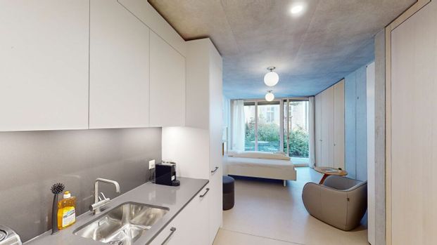 1 Zimmer, 28 m², EG - Photo 1