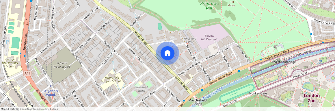 Avenue Close, Avenue Road, NW8