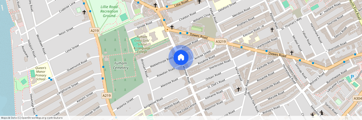 SW6 7QX, London