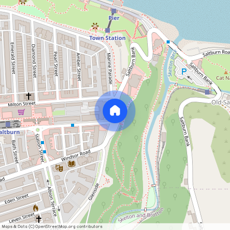 Marine Parade, Saltburn-By-The-Sea