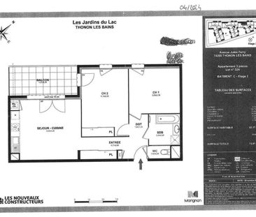 Location appartement 3 pièces 63.37 m² à Thonon-les-Bains (74200) - Photo 4