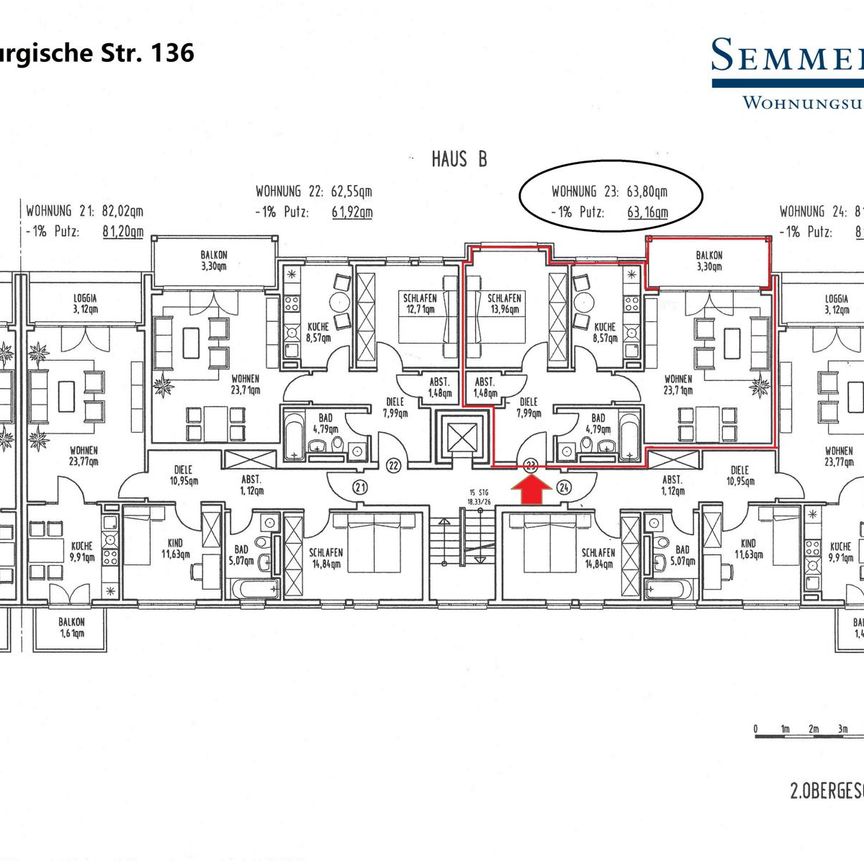 Traumwohnung gesucht ? 2 Zimmer Wohnung in Hönow im 2. Obergeschoss - Photo 2