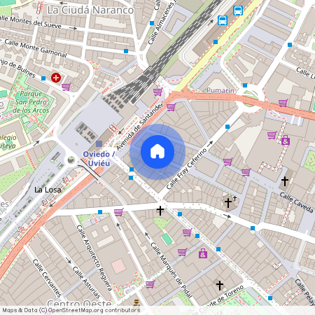 Salesas-Foncalada-Campoamor, Oviedo