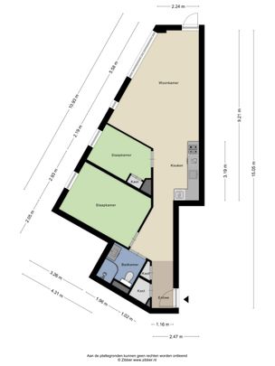 Te huur: Appartement Bloemstraat in Amsterdam - Foto 1