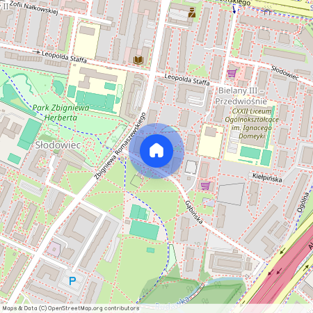 Warszawa, Bielany, Gąbińska