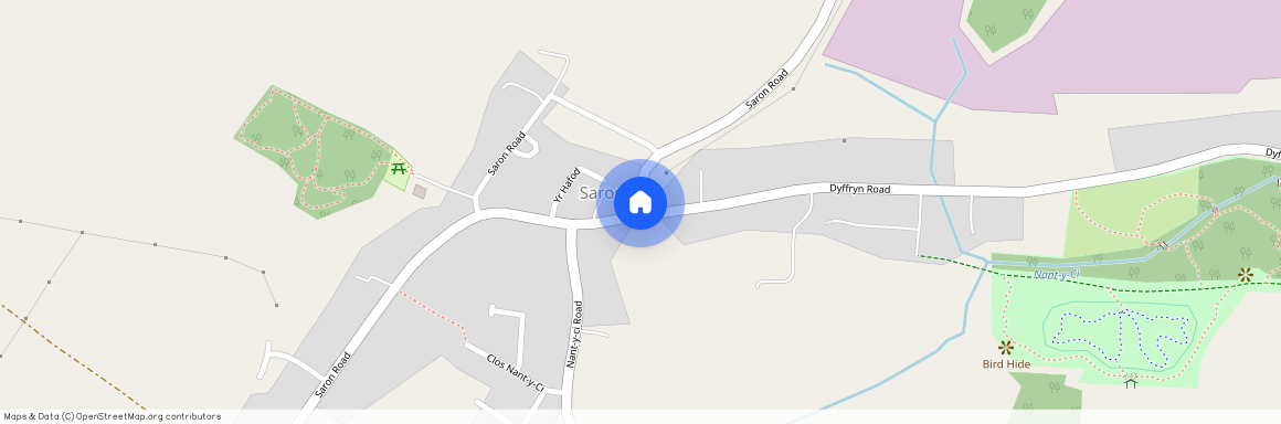 Dyffryn road, Saron, Ammanford