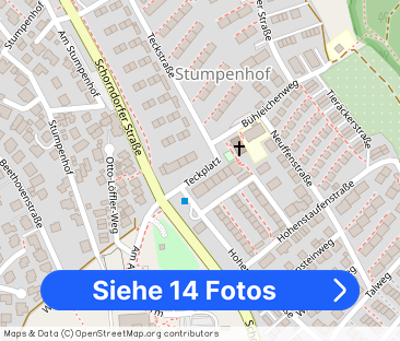 73207 Plochingen-Stumpenhof: Großzügige 4-Zi-Wohnung. 1.OG. Loggia.... - Foto 1