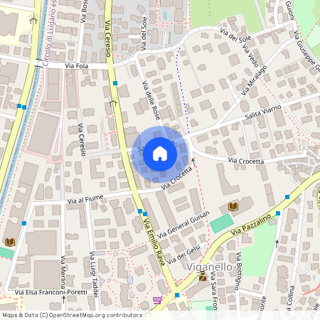 Via Crocetta 7A, 6962 Viganello, Svizzera